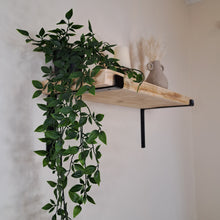 Load image into Gallery viewer, Reclaimed Industrial Shelf | Metal Bracket | Floating Design | Stylish Shelving