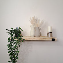 Load image into Gallery viewer, Industrial Reclaimed Shelf | Stylish Metal Bracket | Floating Design