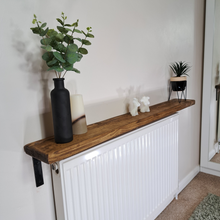 Load image into Gallery viewer, Radiator Shelf | Bracket Shelf | Industrial Shelf | Floating Radiator Cover | Heater Shelf
