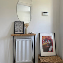 Load image into Gallery viewer, Rustic Radiator Cover With Hairpin Legs | Radiator Shelf