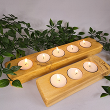 Load image into Gallery viewer, barnmeadow-fabrication-wooden-tealight-holder
