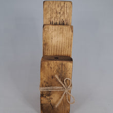 Load image into Gallery viewer, Wooden Vase | Stem Holder | Hand Crafted Vase with Dried Flower Options | Vase | Dried Flowers | Pampas | Neutral Boho Decor | Home Gift |