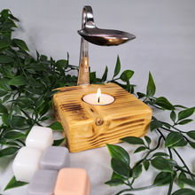 Load image into Gallery viewer, Rustic Wooden Wax Melt Burner