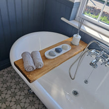 Load image into Gallery viewer, Bath Board | Bath Caddy | Rustic Bath Board | Bath Tray