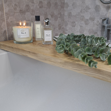 Load image into Gallery viewer, Bath Board | Bath Caddy | Rustic Bath Board | Bath Tray
