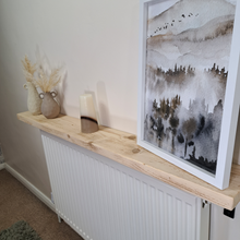 Load image into Gallery viewer, Radiator Shelf | Bracket Shelf | Industrial Shelf | Floating Radiator Cover | Heater Shelf
