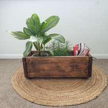 Load image into Gallery viewer, Solid Wooden Planter | Outdoor Planter | Indoor Planter | Rustic Planter | Garden Planter
