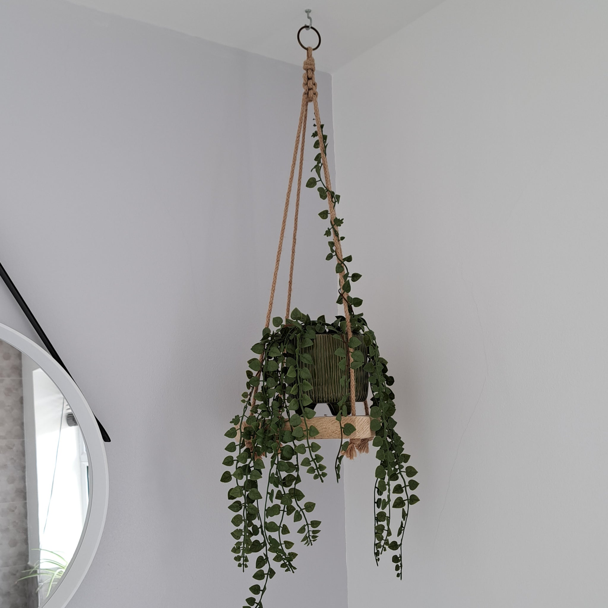 Rustic Square Hanging Shelf – Barnmeadow Fabrication
