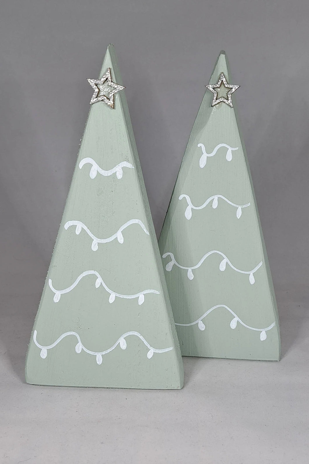 Wooden Christmas Tree | Hand Painted Christmas Ornament