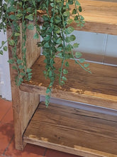 Load and play video in Gallery viewer, Shoe Rack | Rustic Shoe Rack | Wooden Shoe Rack | Shoe Bench | Shoe Storage | Hallway Table
